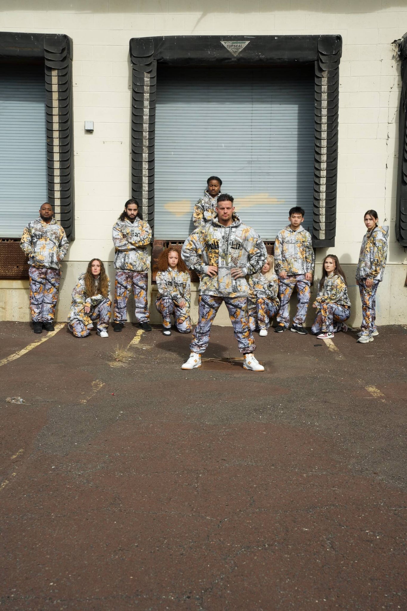 The Invisible Struggle Camo Hoodie