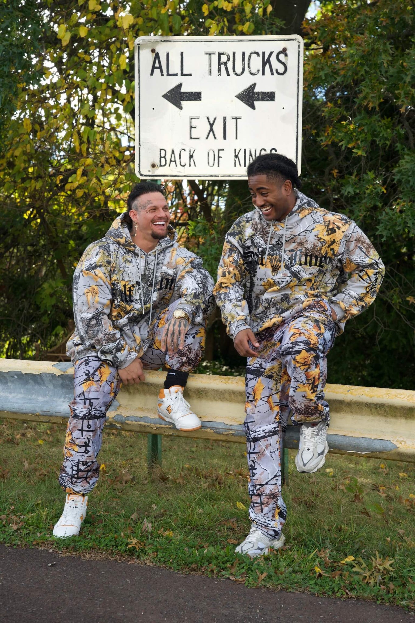 Camo Parachute Joggers